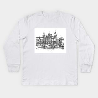 Amsterdam Central Kids Long Sleeve T-Shirt